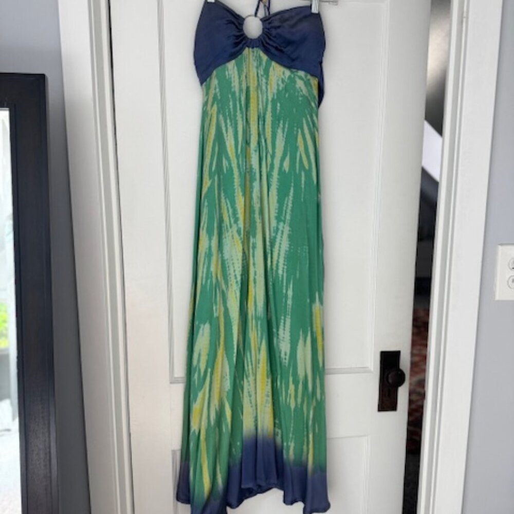 Silk summer dress